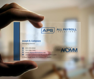 Business Card Design by INDIAN_Ashok for All Payroll Solutions LLC | Design: #14239287