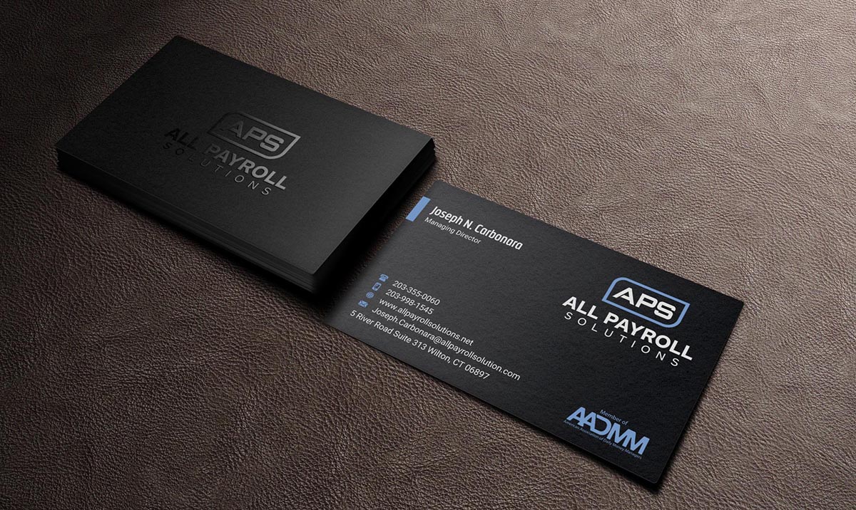 Business Card Design by INDIAN_Ashok for All Payroll Solutions LLC | Design #14239290