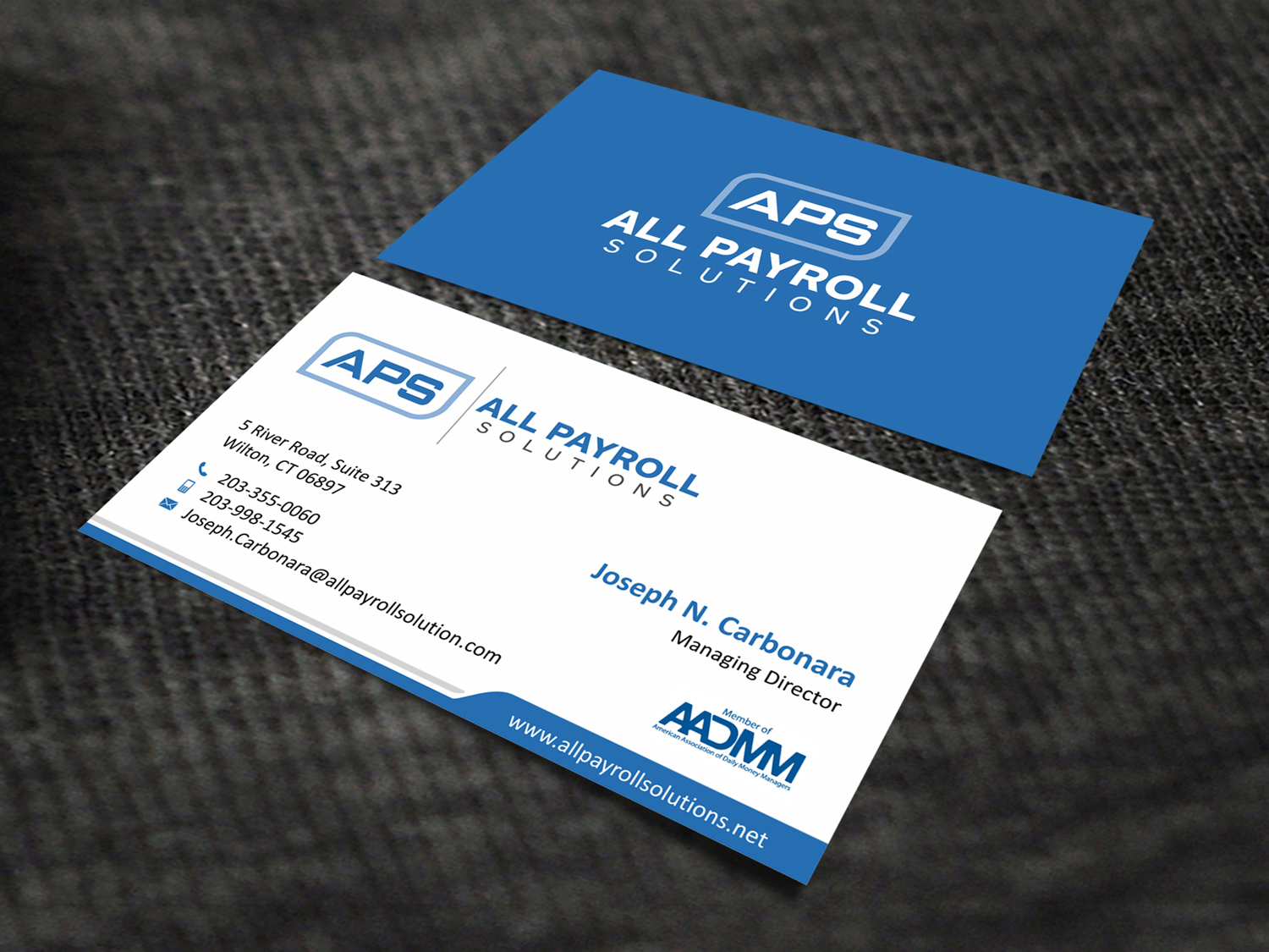 Diseño de Tarjeta de Presentación por SKYdesign para All Payroll Solutions LLC | Diseño #14259441