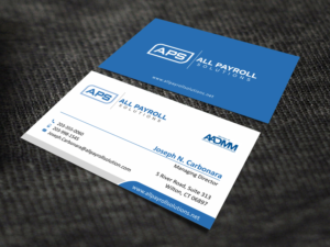 Business Card Design by SKYdesign for All Payroll Solutions LLC | Design: #14259444