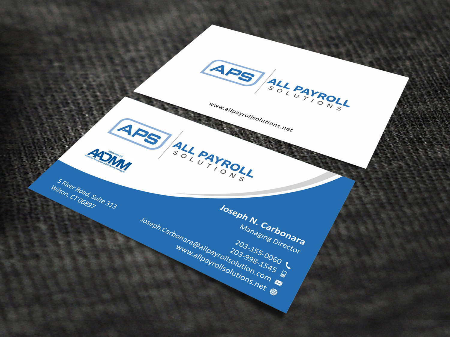 Business Card Design by SKYdesign for All Payroll Solutions LLC | Design #14259447