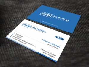 Visitenkarten-Design von SKYdesign für All Payroll Solutions LLC | Design: #14259451