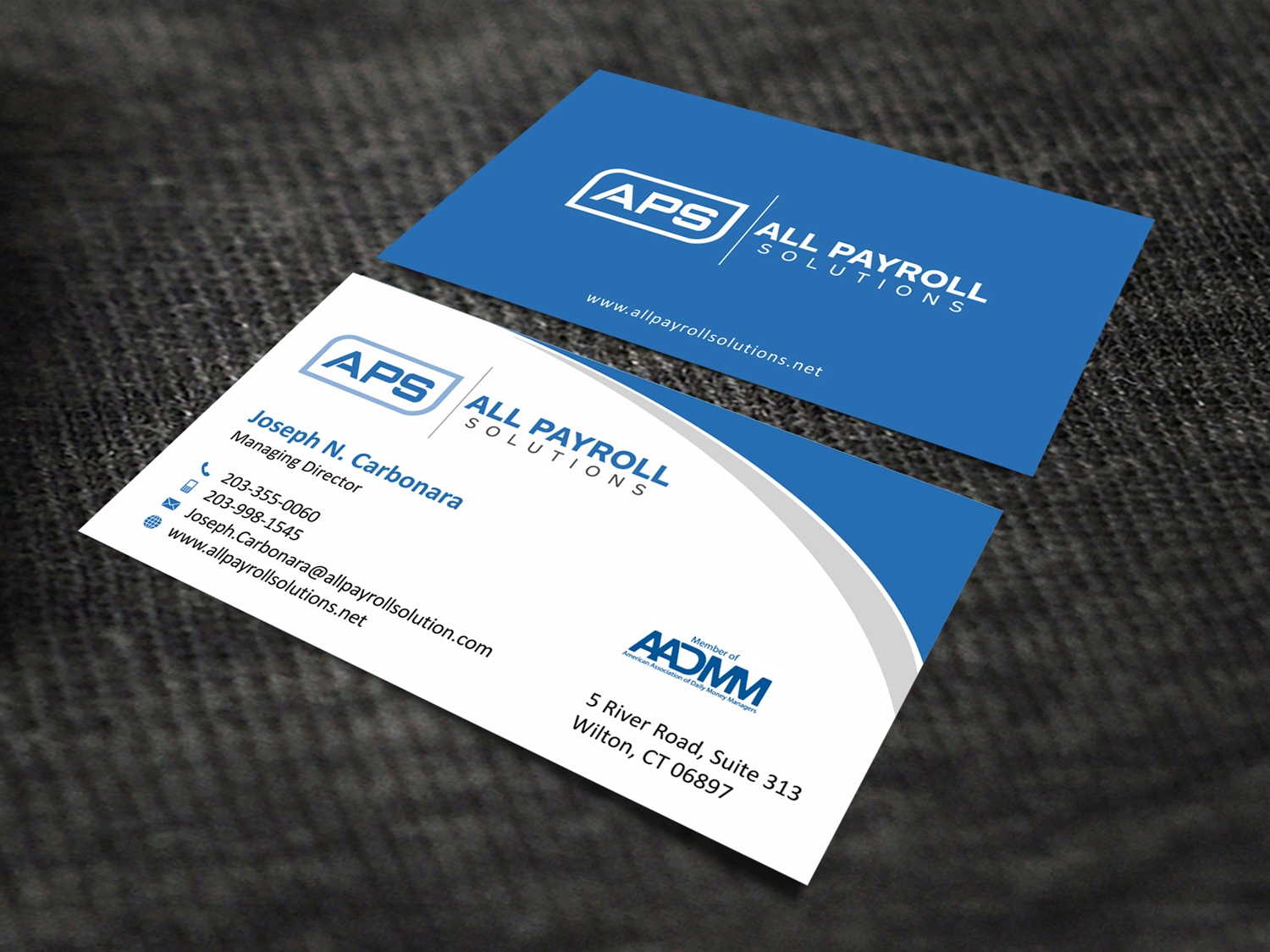 Diseño de Tarjeta de Presentación por SKYdesign para All Payroll Solutions LLC | Diseño #14259455