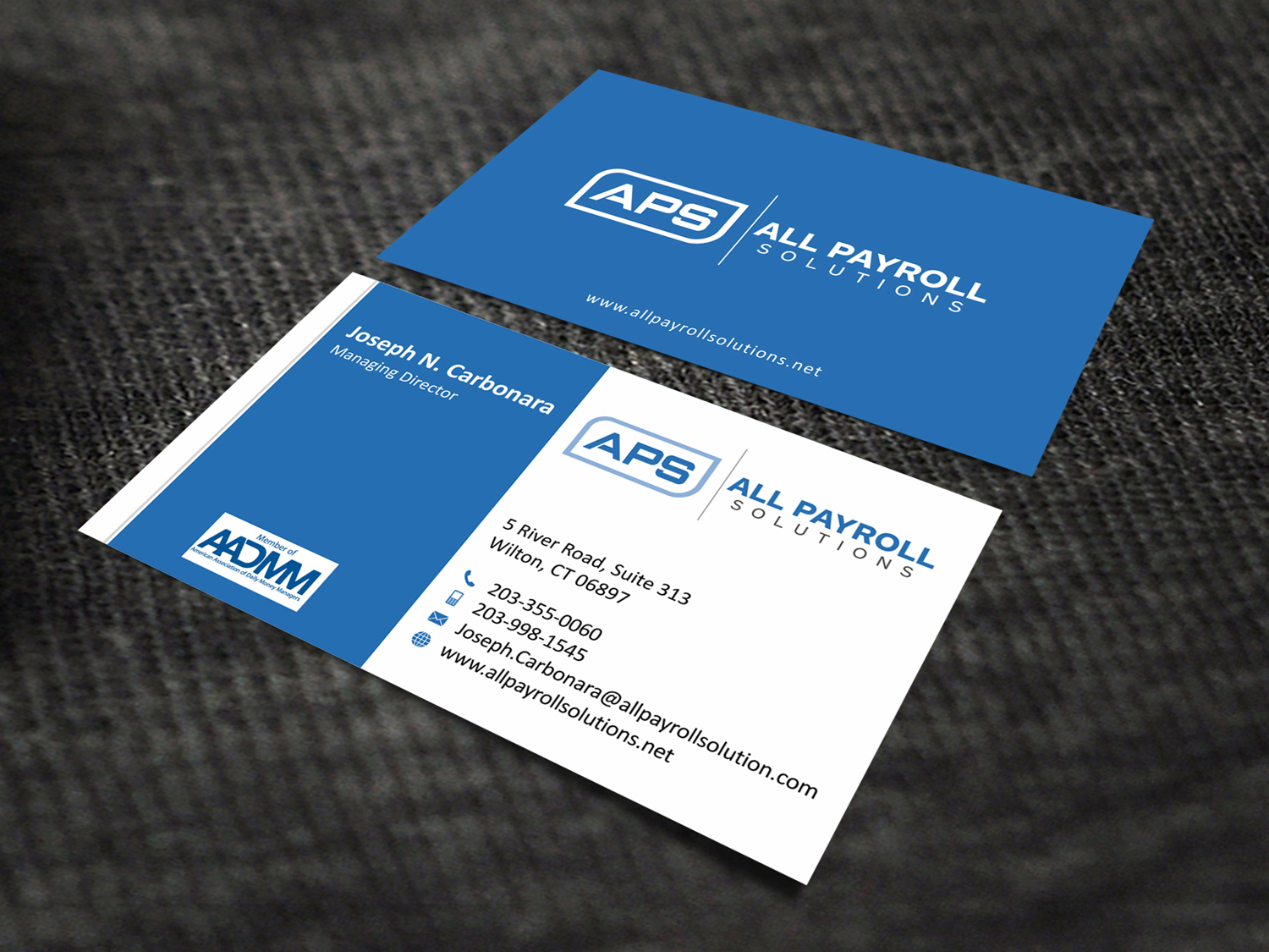 Business Card Design by SKYdesign for All Payroll Solutions LLC | Design #14259460