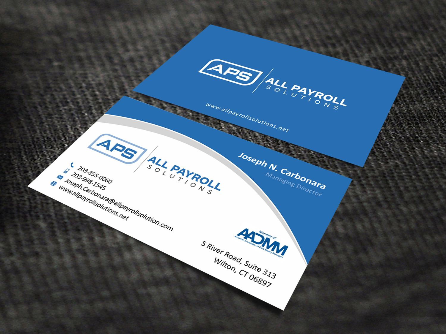 Design de Carte de Visite par SKYdesign pour All Payroll Solutions LLC | Design #14260353