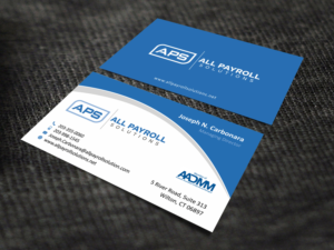 Visitenkarten-Design von SKYdesign für All Payroll Solutions LLC | Design: #14260353
