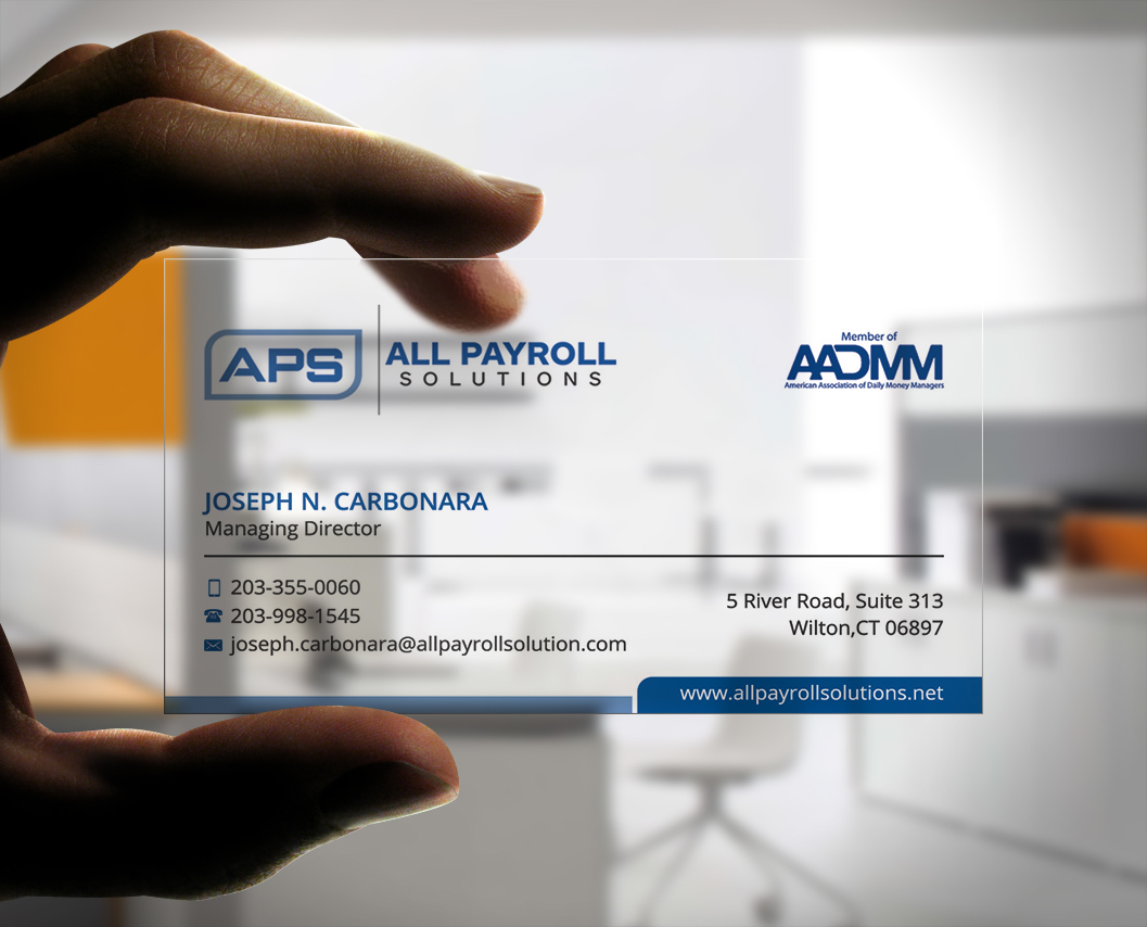 Business Card Design by Stylez Designz for All Payroll Solutions LLC | Design #14353921