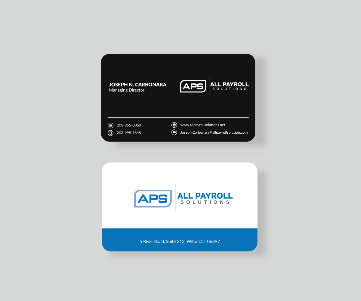 Design de Carte de Visite par JK18 pour All Payroll Solutions LLC | Design #14242943