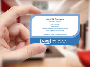 Business Card Design by Creations Box 2015 for All Payroll Solutions LLC | Design: #14245079