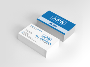 Visitenkarten-Design von Creations Box 2015 für All Payroll Solutions LLC | Design: #14249061