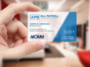 Business Card Design by Creations Box 2015 for All Payroll Solutions LLC | Design: #14249074