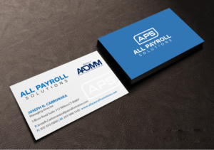 Visitenkarten-Design von Creations Box 2015 für All Payroll Solutions LLC | Design: #14249076