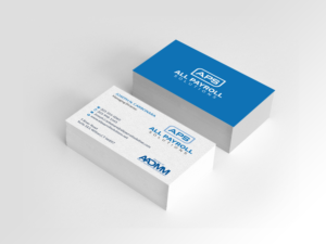 Visitenkarten-Design von Creations Box 2015 für All Payroll Solutions LLC | Design: #14265293