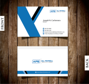 Business Card Design by logicsdesign-101 for All Payroll Solutions LLC | Design: #14284364