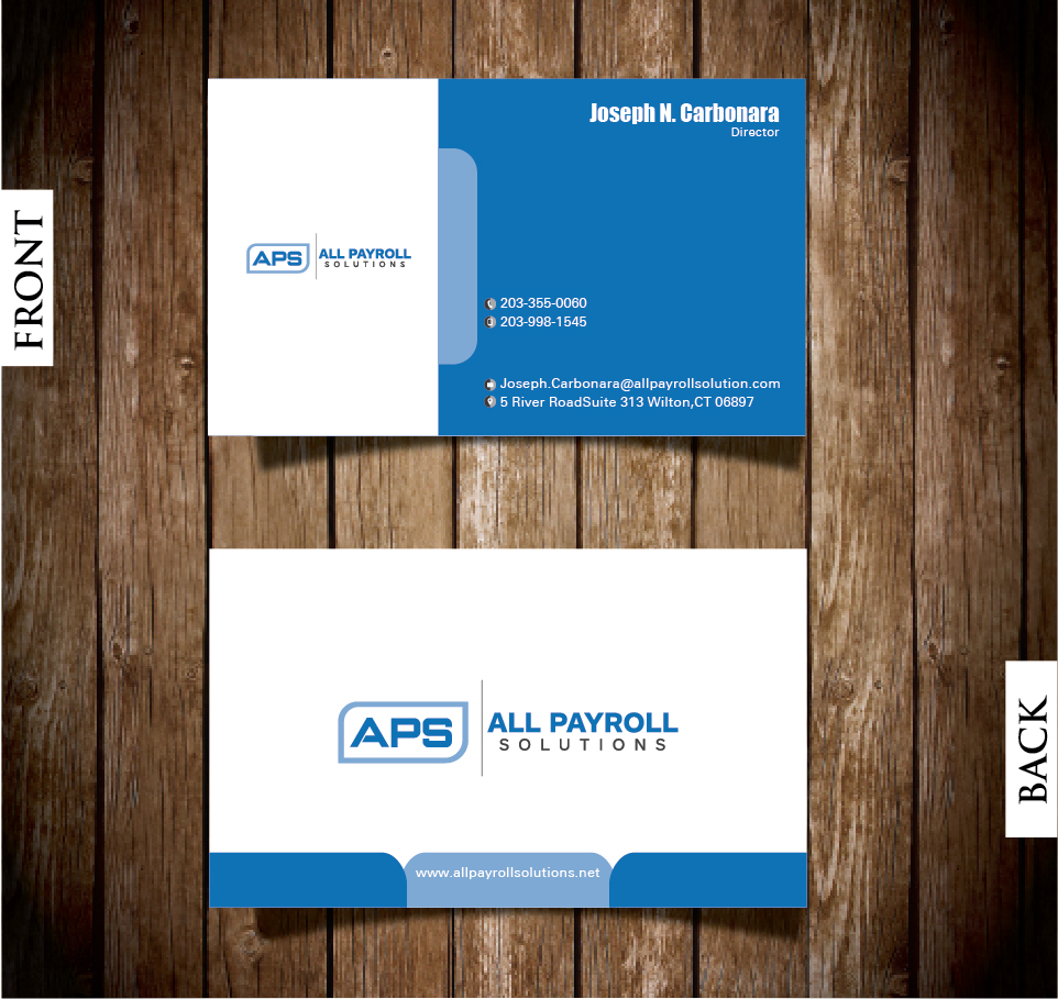 Business Card Design by logicsdesign-101 for All Payroll Solutions LLC | Design #14284372
