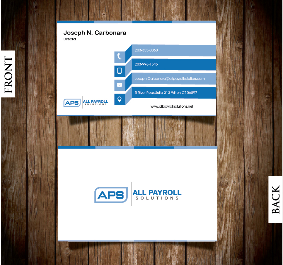Business Card Design by logicsdesign-101 for All Payroll Solutions LLC | Design #14284382