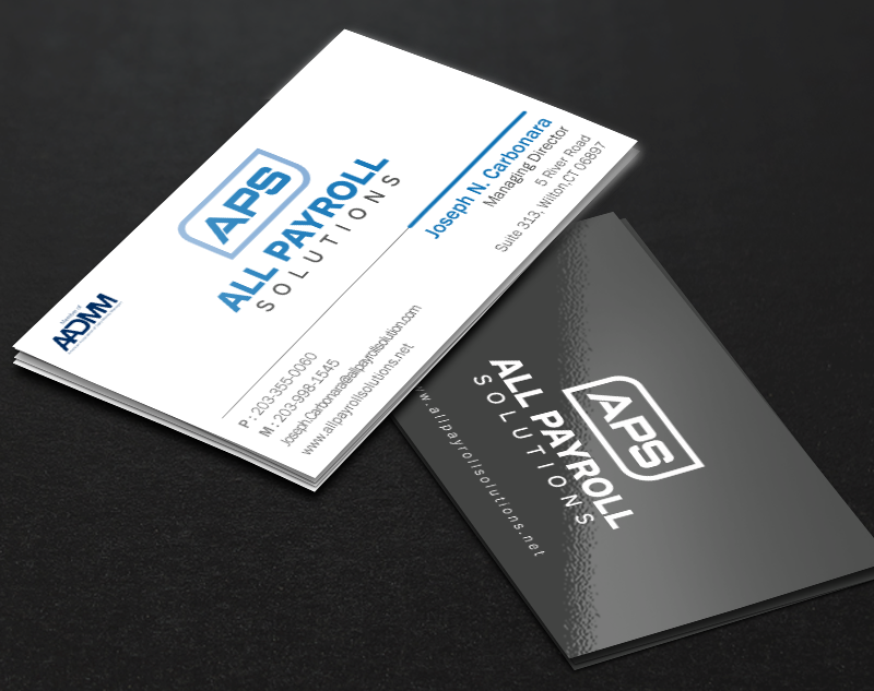 Diseño de Tarjeta de Presentación por Brand aid para All Payroll Solutions LLC | Diseño #14339160