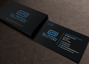 Business Card Design by Brand aid for All Payroll Solutions LLC | Design: #14339176