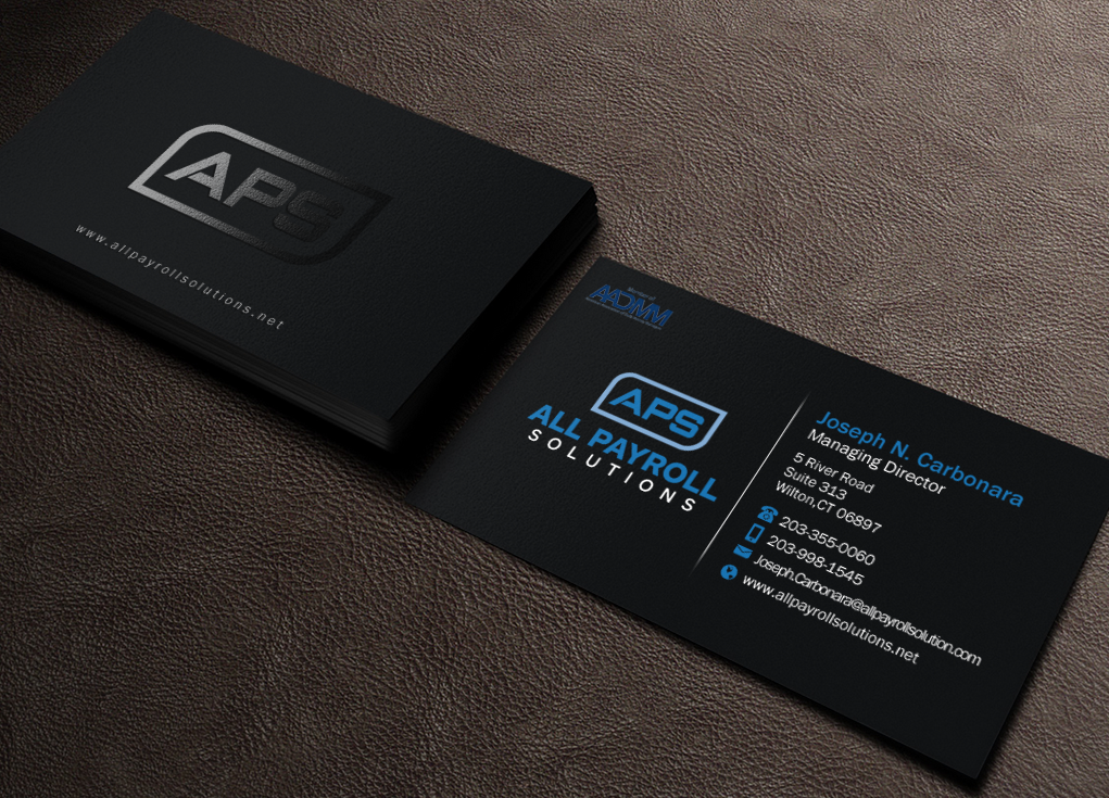 Business Card Design by Brand aid for All Payroll Solutions LLC | Design #14339178