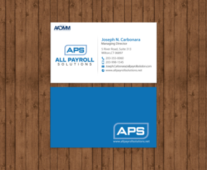 Business Card Design by chandrayaan.creative for All Payroll Solutions LLC | Design #14252901
