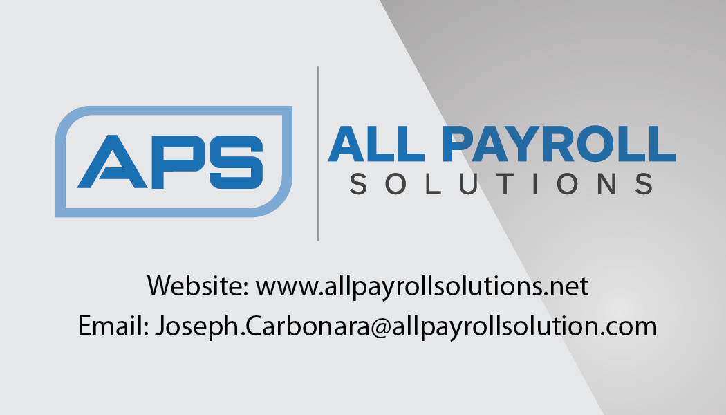Diseño de Tarjeta de Presentación por jmsgraphicdesign para All Payroll Solutions LLC | Diseño #14283101