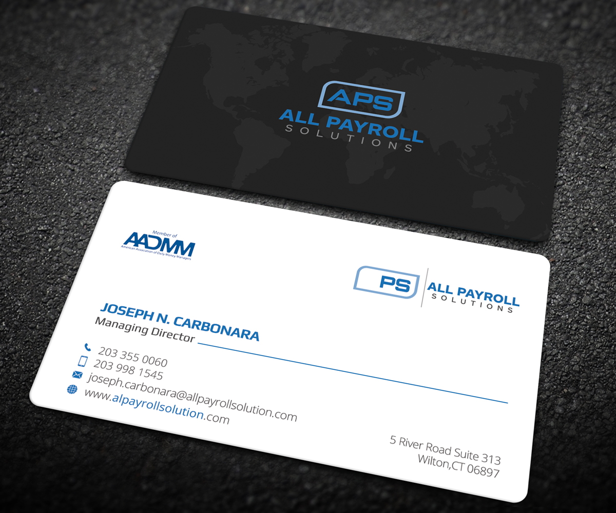 Business Card Design by Graphic Flame for All Payroll Solutions LLC | Design #14340300