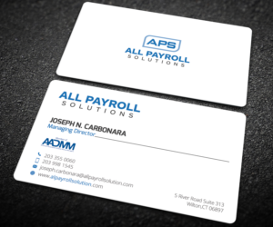 Business Card Design by Graphic Flame for All Payroll Solutions LLC | Design: #14340301