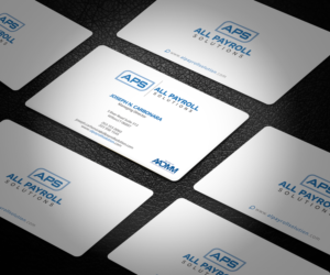 Business Card Design by Graphic Flame for All Payroll Solutions LLC | Design: #14340325