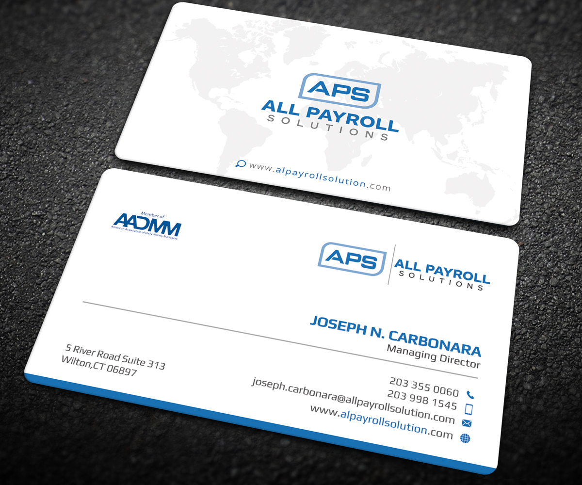 Diseño de Tarjeta de Presentación por Graphic Flame para All Payroll Solutions LLC | Diseño #14340326