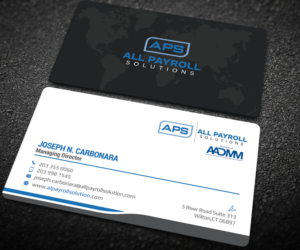 Business Card Design by Graphic Flame for All Payroll Solutions LLC | Design: #14340327