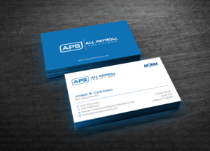 Visitenkarten-Design von design_C. für All Payroll Solutions LLC | Design: #14343611