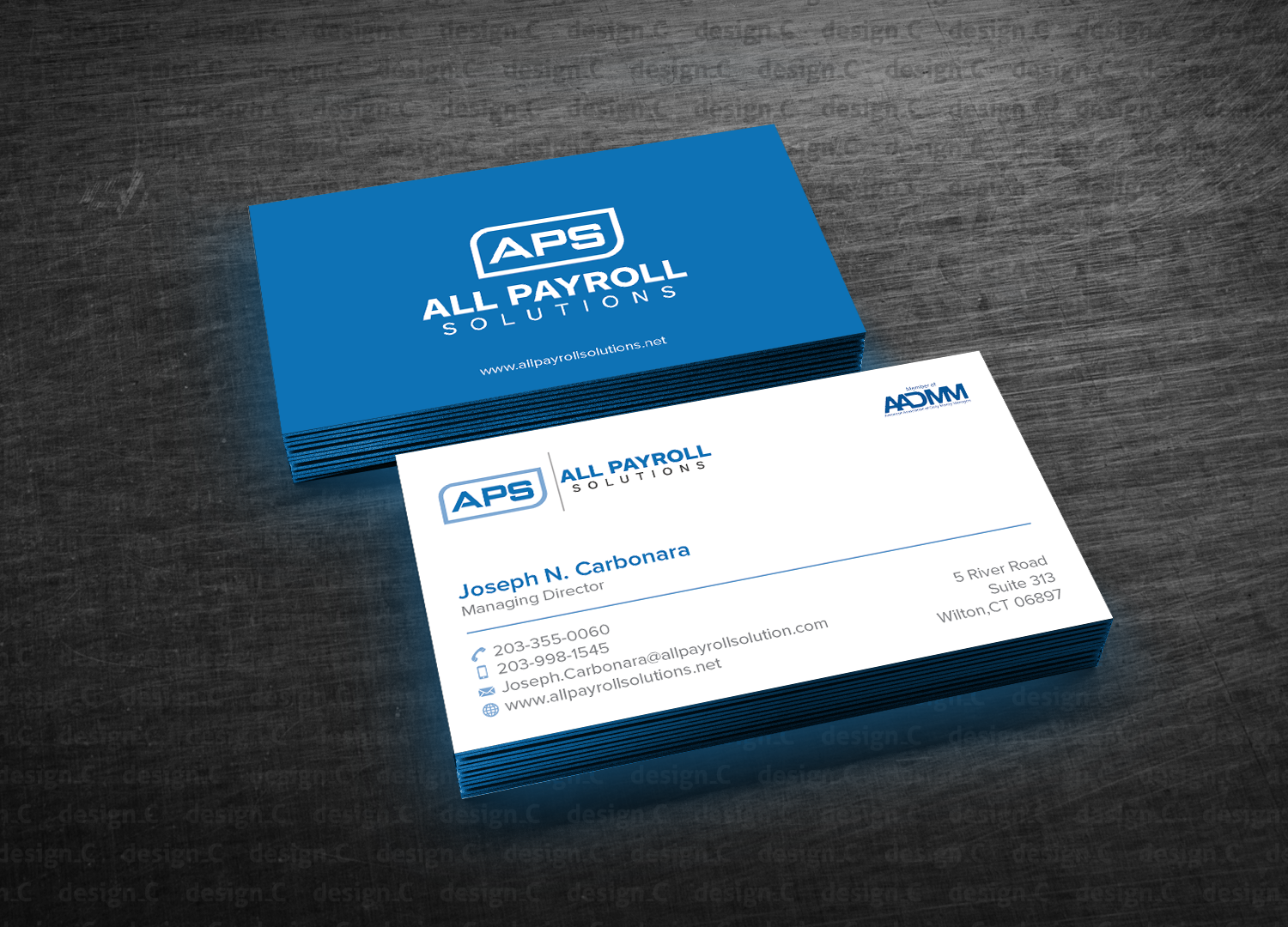 Design de Carte de Visite par design_C. pour All Payroll Solutions LLC | Design #14343617
