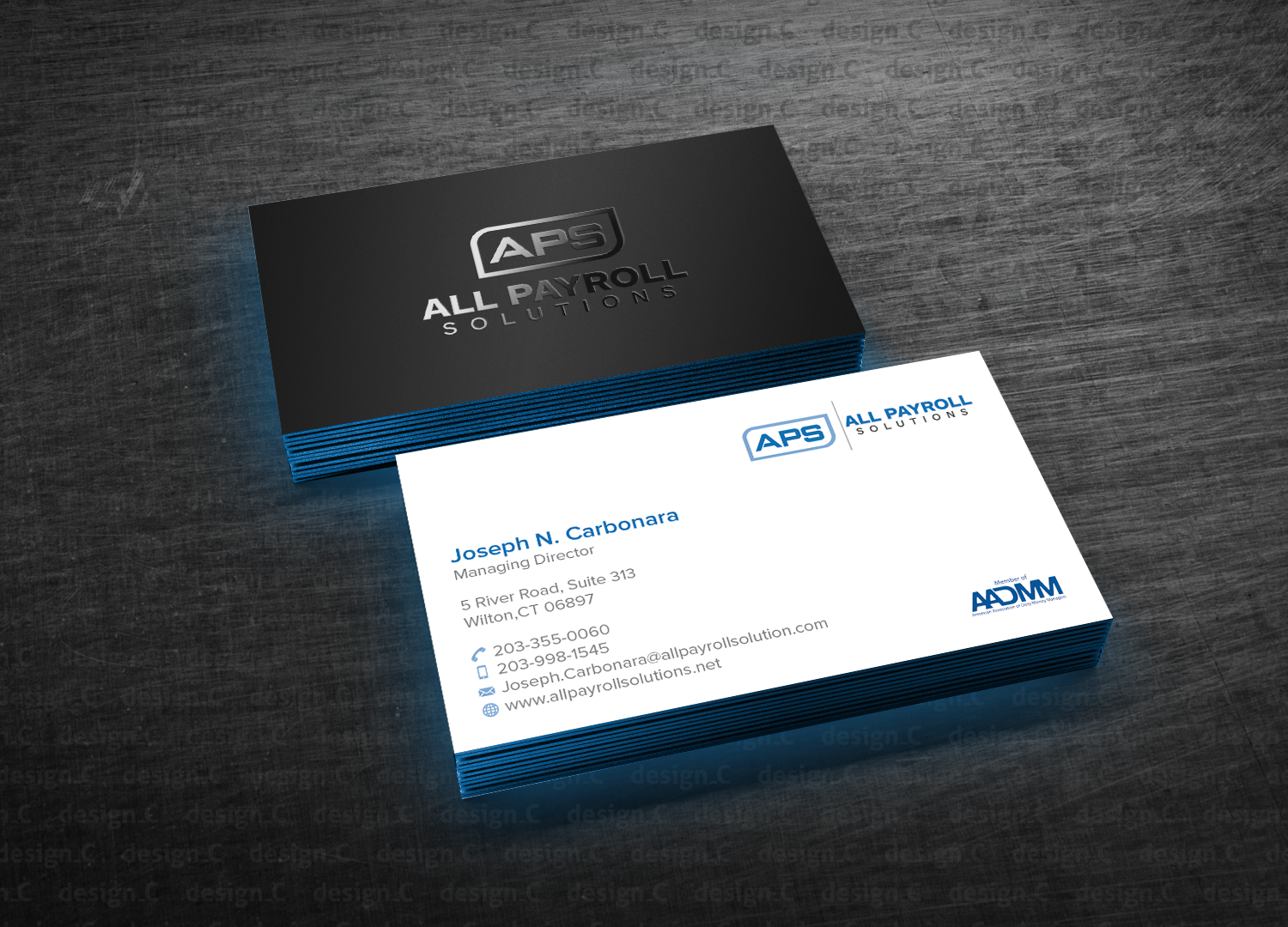Business Card Design by design_C. for All Payroll Solutions LLC | Design #14343622