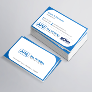 Business Card Design by e-graphics for All Payroll Solutions LLC | Design: #14241840
