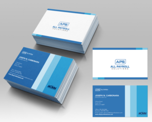 New Business Card Design for a Payroll Concierge Company | Business Card Design by Luniere Designs