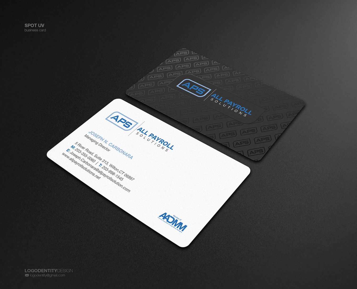 Design de Carte de Visite par logodentity pour All Payroll Solutions LLC | Design #14238708