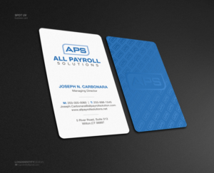 Business Card Design by logodentity for All Payroll Solutions LLC | Design: #14239972