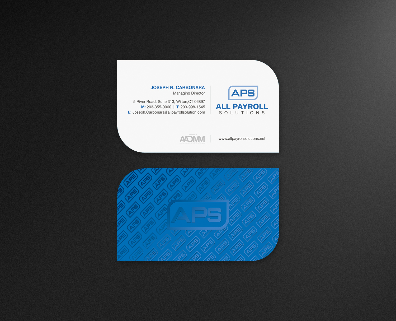 Visitenkarten-Design von logodentity für All Payroll Solutions LLC | Design #14239979