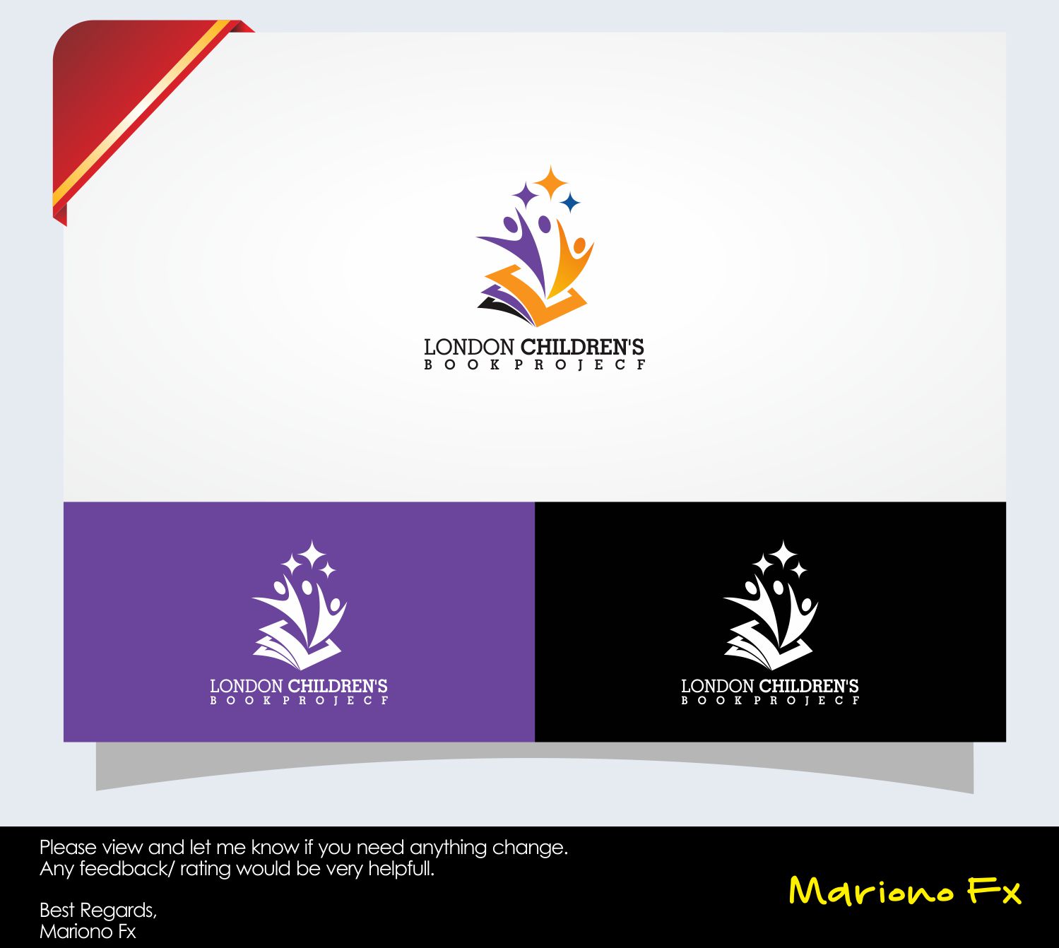 Logo Design by Mariono Fx for Children's Book Project | Design #14193271