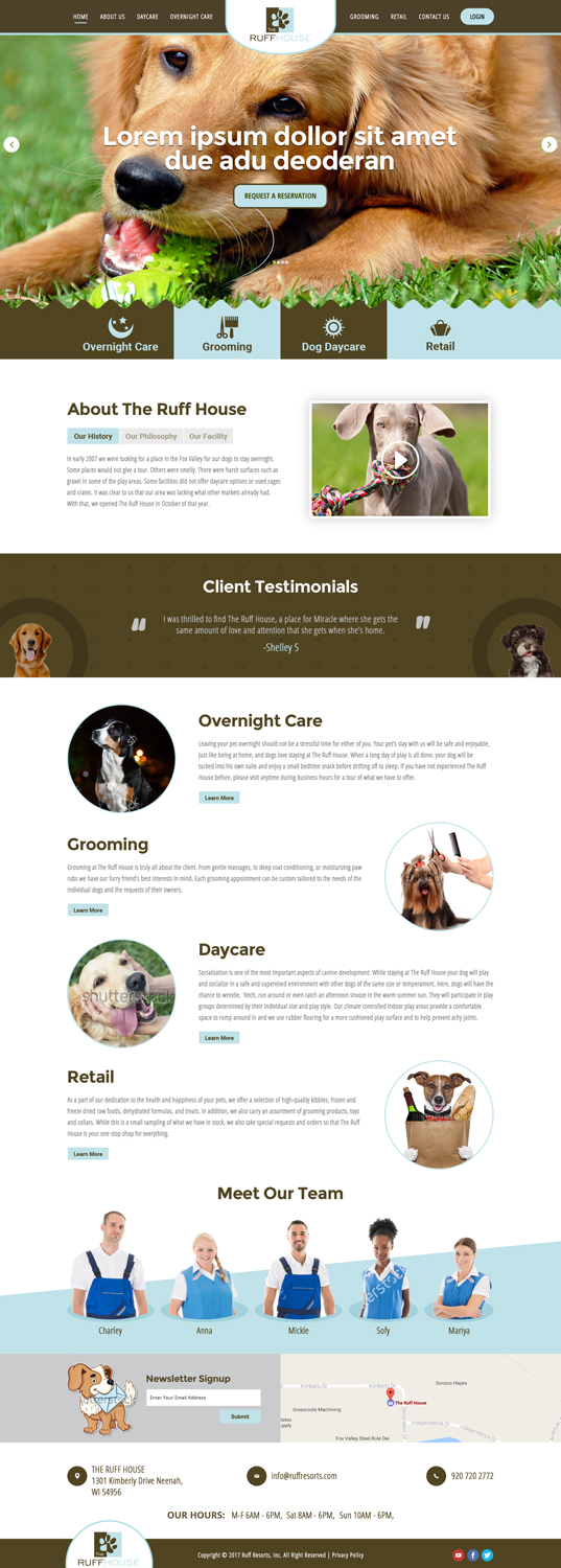 Web Design by sirindesigner for this project | Design #14254565