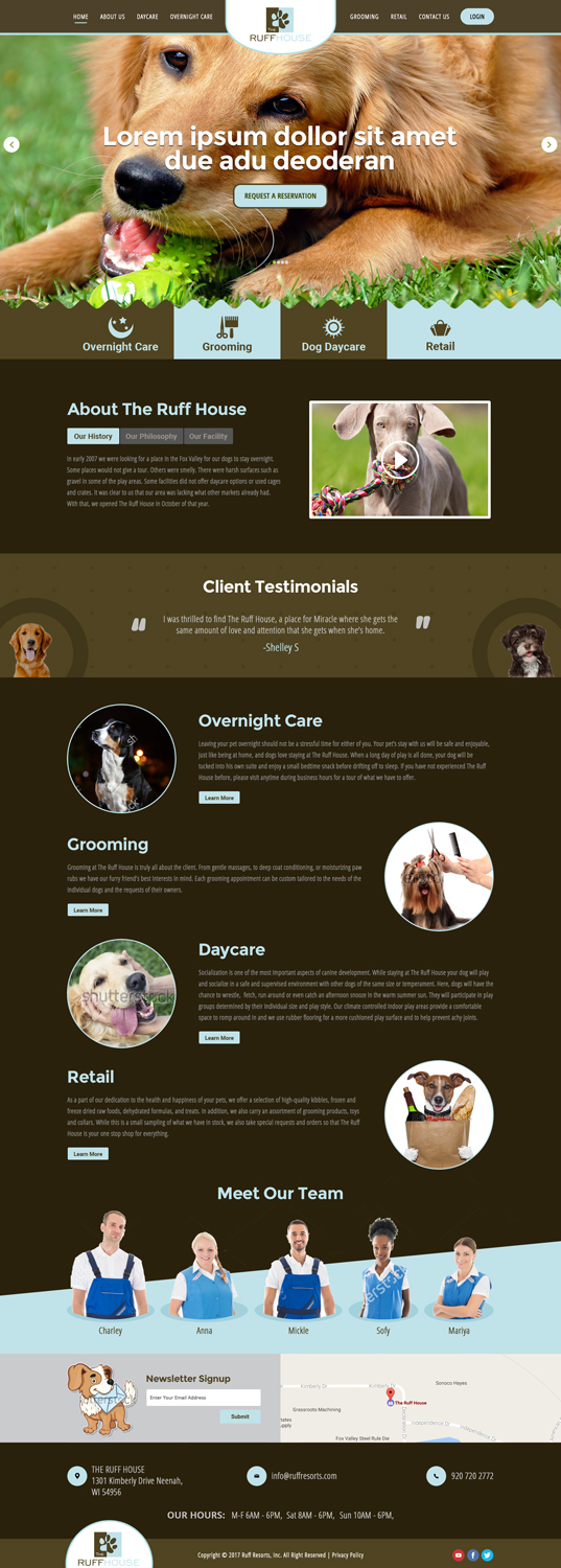 Web Design by sirindesigner for this project | Design #14254566