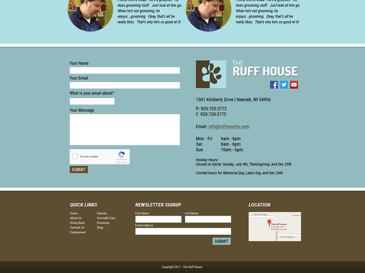 Web Design by Adam Tyler Noe for this project | Design #14285311