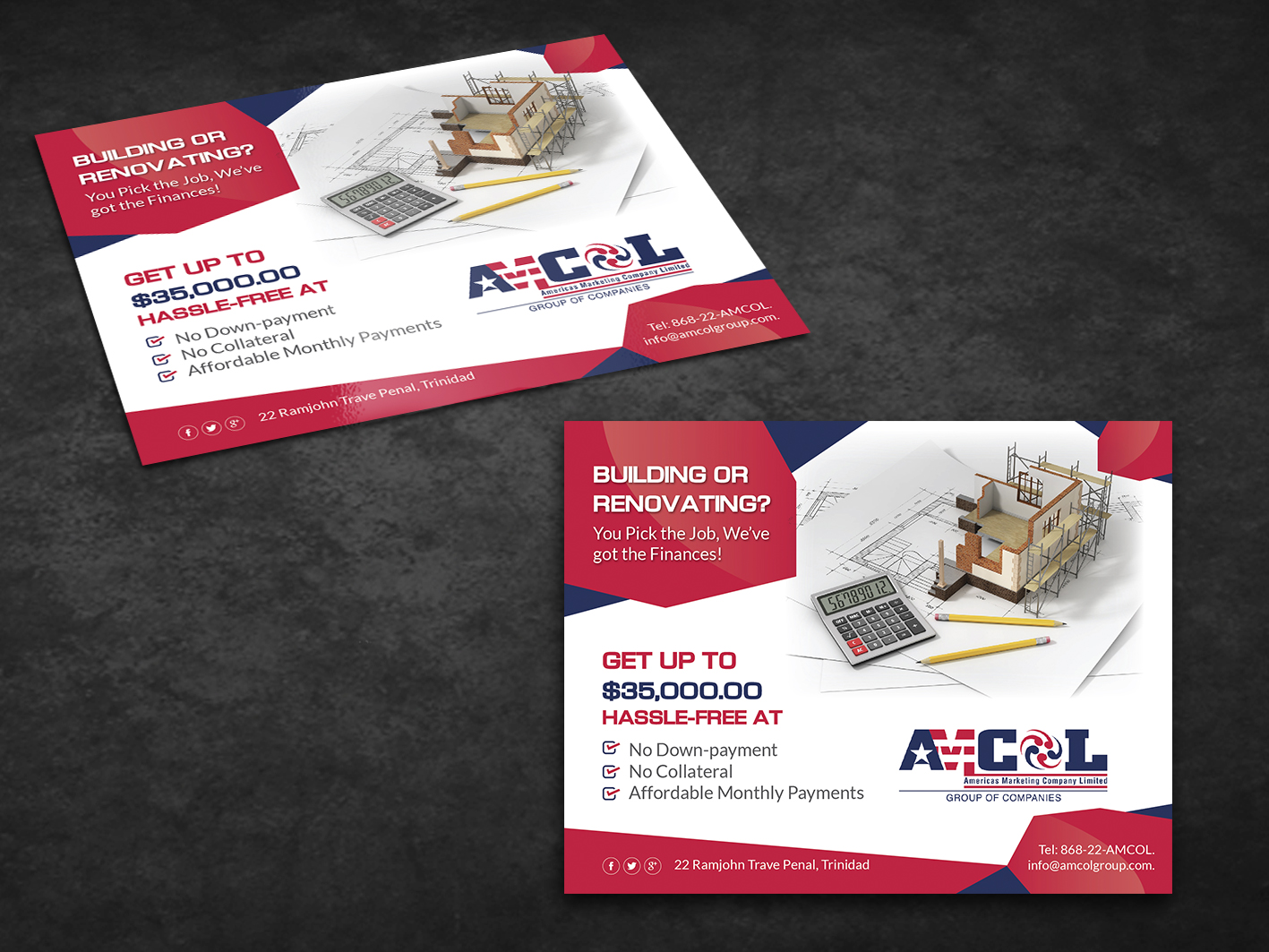 Flyer Design by Achiver for AMCOL group Of companies | Design #14236905