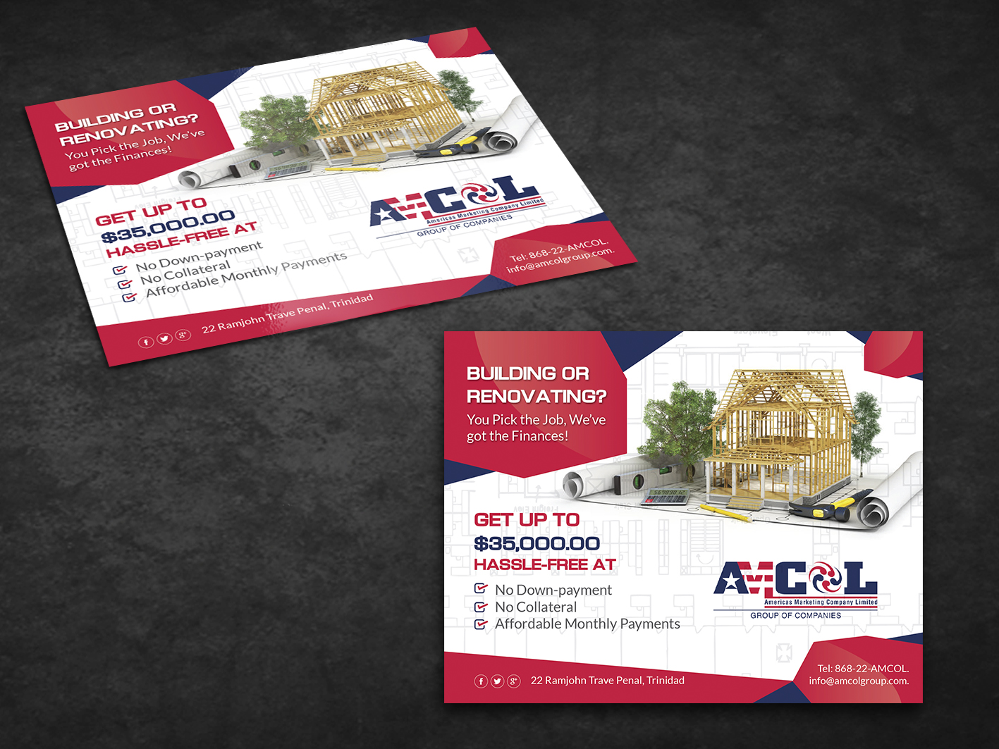 Flyer Design by Achiver for AMCOL group Of companies | Design #14236907