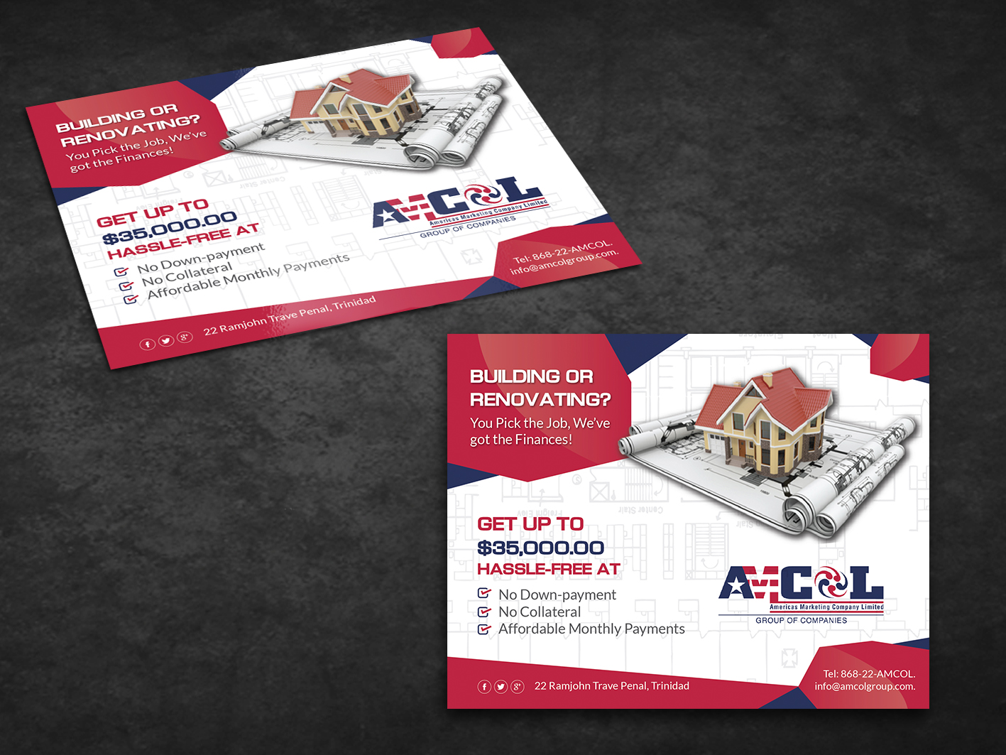 Flyer Design by Achiver for AMCOL group Of companies | Design #14236908
