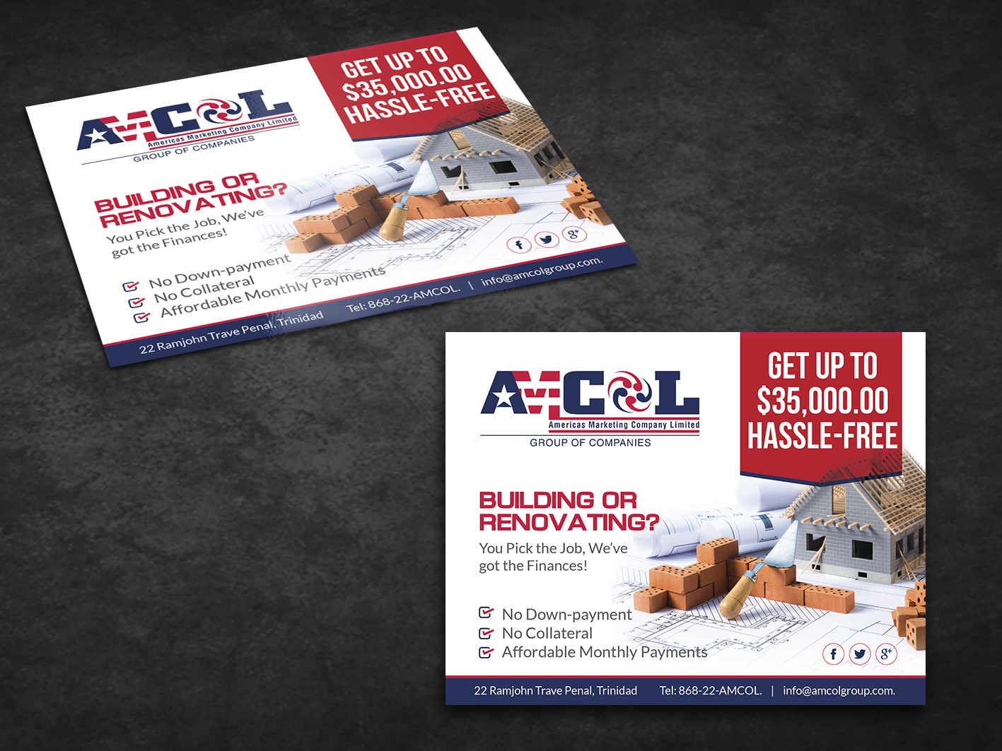 Flyer Design by Achiver for AMCOL group Of companies | Design #14349647