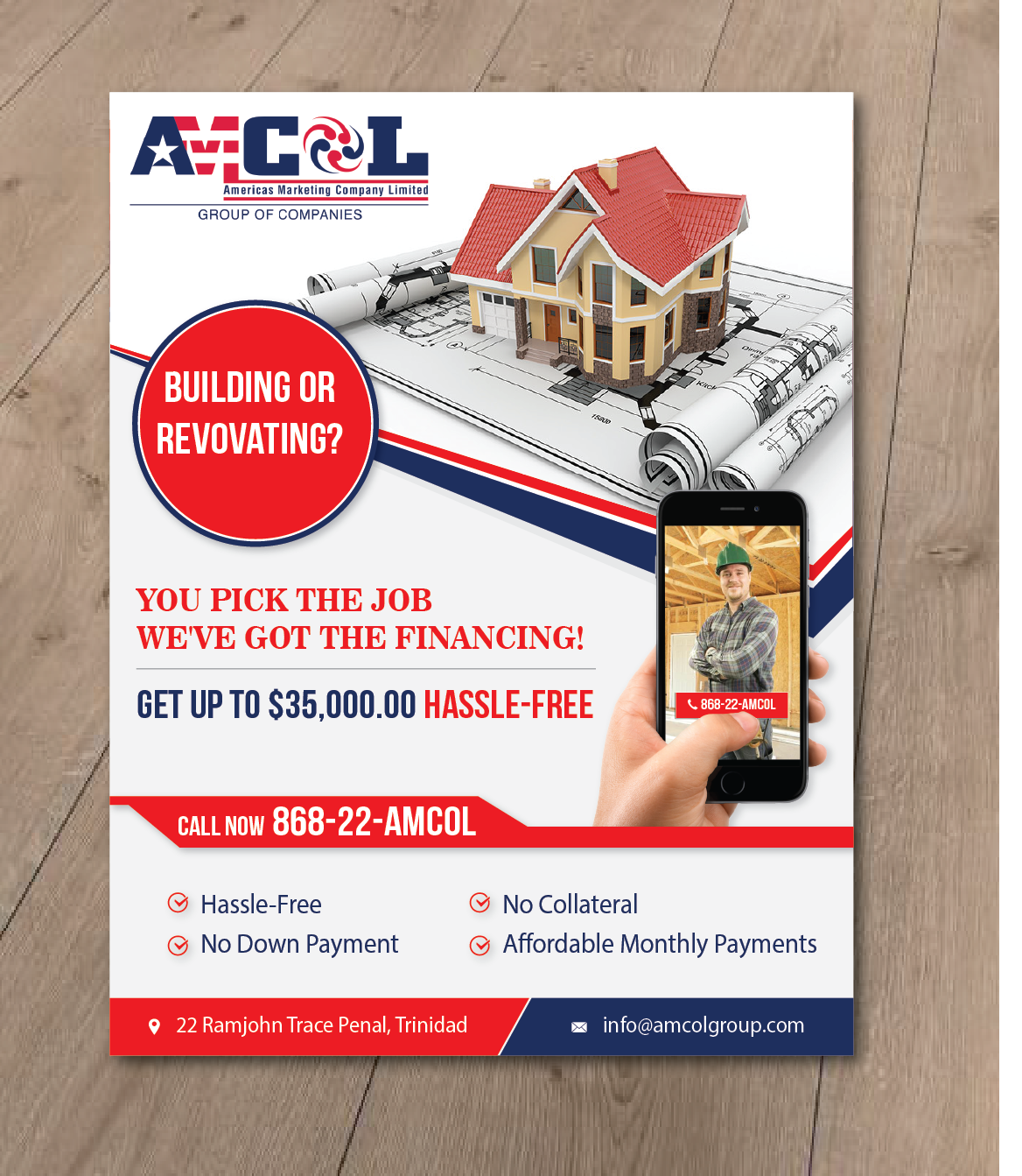 Design de Flyer par alex989 pour AMCOL group Of companies | Design #14242007