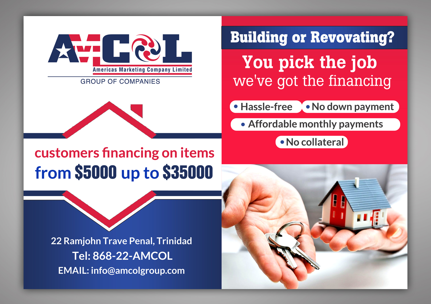 Flyer Design by debdesign for AMCOL group Of companies | Design #14234899