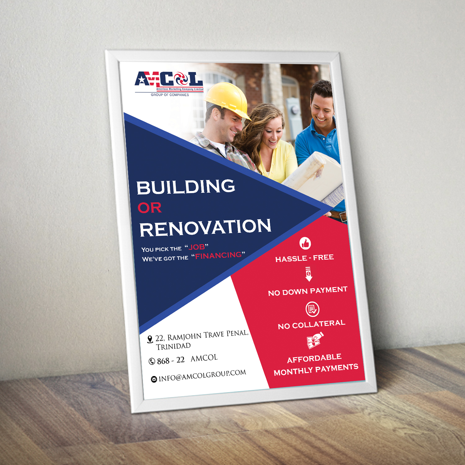Design de Flyer par aspiremedia pour AMCOL group Of companies | Design #14303179