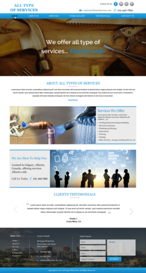Web Design by harmi_199 for this project | Design: #14246881